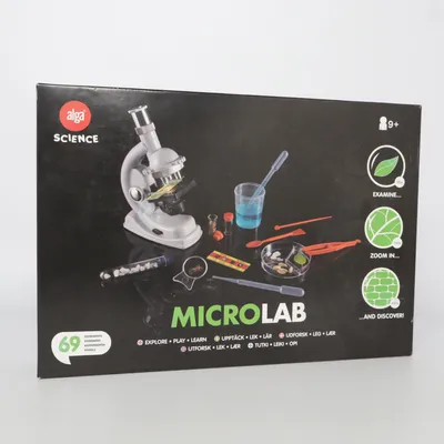 Mikroskop (Svart) från Alga