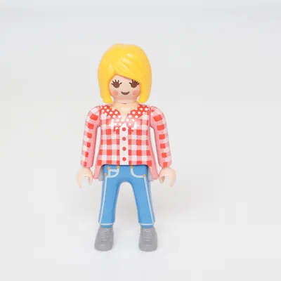 Speelgoedfiguur (Blauw, Meerkleurig) van Geobra