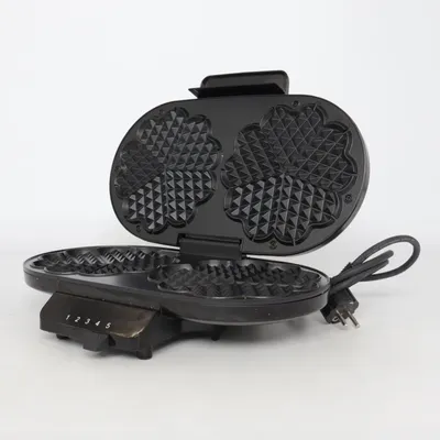 Wafelijzer (Zwart, Zilver) van Logik