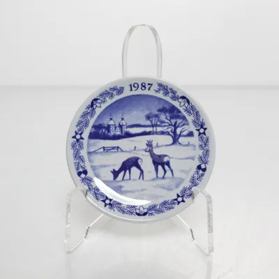 Väggtallrik (Blå, Vit) från Royal Copenhagen