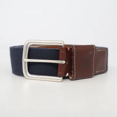 Ceinture (Bleu, Marron, Blanc) de Hackett Cuir