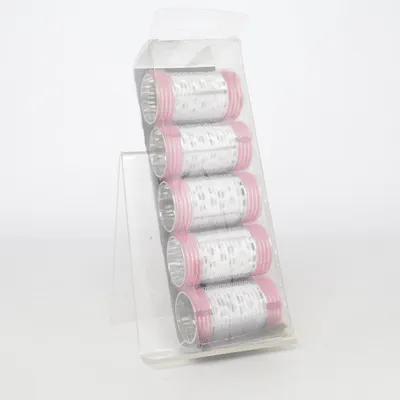 Hair rollers (Pink, Silver) from Kicks