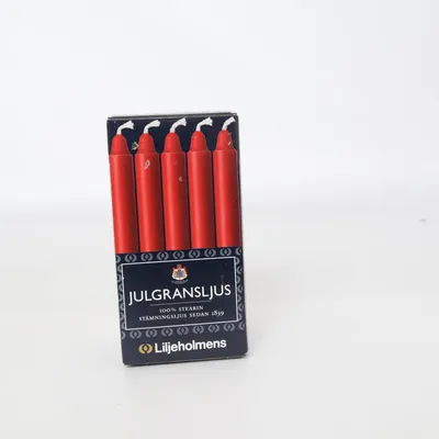Candle (Julgransljus) from Liljeholmens