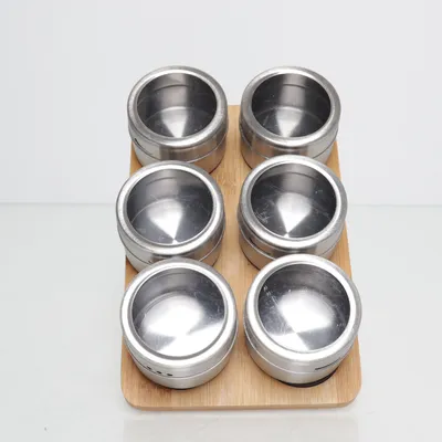 Spice jar (Gray, Silver) from Ernesto