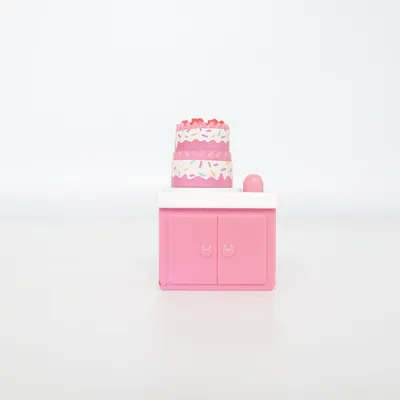 Dockskåpsmöbler (Rosa, Flerfärgad) från CWK