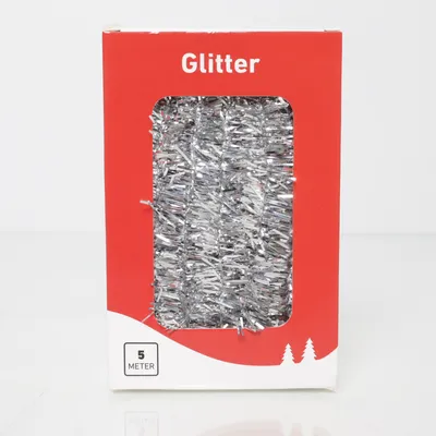 Kerstdecoratie (Grijs) van Glitter