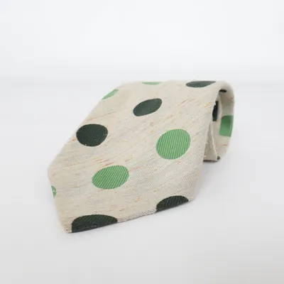 Tie (Beige, Green, Black) from Commodore Polyester