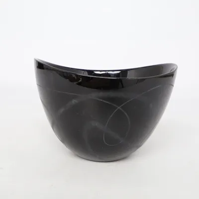 Bowl (Black) from Orrefors