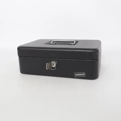 Cashbox (Black) from Staples