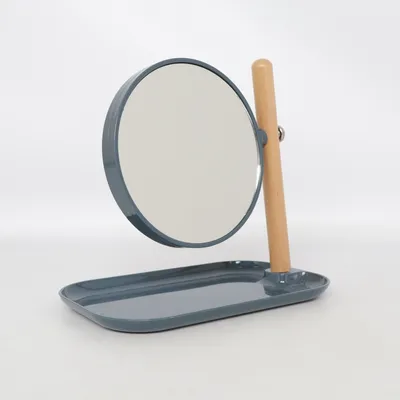 Makeup mirror (Blue, Brown)