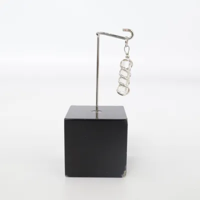 Hänge (Silverfärgad, Transparent) Okänd metall