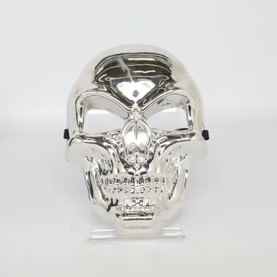 Maskeradmask (Silverfärgad)