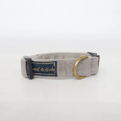 Hundehalsband (Grau) von Gustaf & Evita