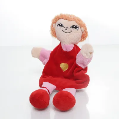 Soft toy (Red, Pink, Yellow) from Teddykompaniet