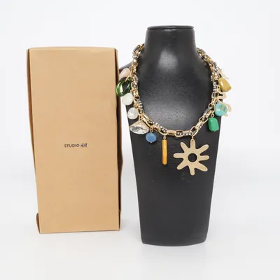 Halsband (Guldfärgad, Flerfärgad) från H&M Studio Okänd metall