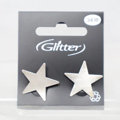 Oorbellen (Zilver) van Glitter Onbekend materiaal