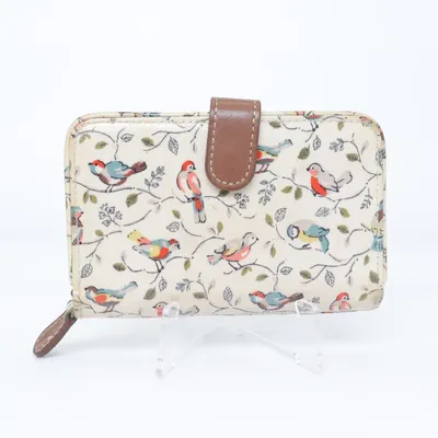 Plånbok (Beige, Flerfärgad) från Cath Kidston Bomull, Skinn