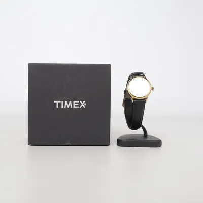 Wristwatch (Black, White, Gold) from Timex