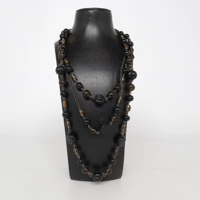Necklace (Black) Unknown metal