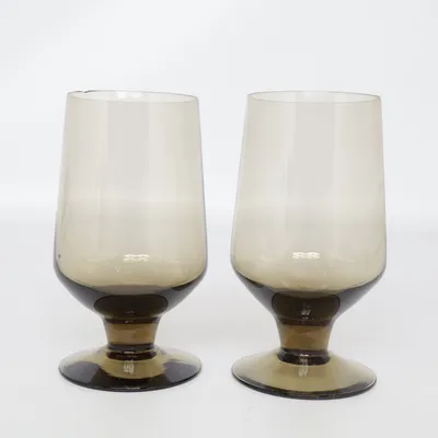 Vinglas (Brun) från Vintage