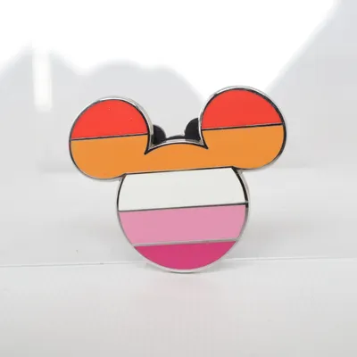Brooch (Mickey Mouse Pride Pin) from Disney Unknown metal