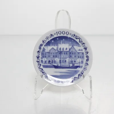 Väggtallrik (Blå, Vit) från Royal Copenhagen