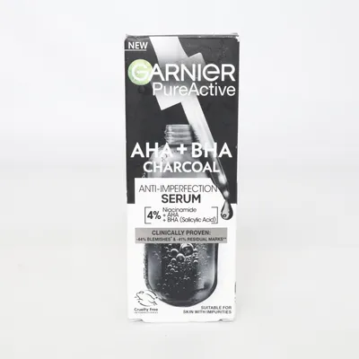 Serum (PURE ACTIVE AHA + BHA CHARCOAL SERUM) van Garnier