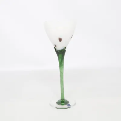 Dessertvinsglas (Vit, Grön) från Hadeland