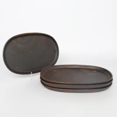 Assiette (Noir)
