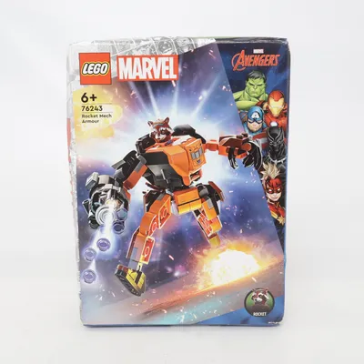 Bouwset (Rocket Mech Armor 76243) van LEGO