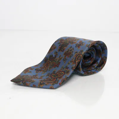 Stropdas (Blauw, Meerkleurig) van Phoenix Zijde