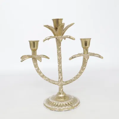 Kandelaber (Guldfärgad)