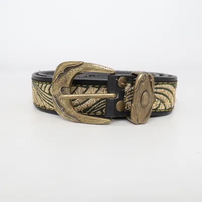 Ceinture (Noir, Or)