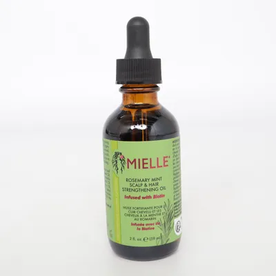 Hair oil (Rosemary Mint Scalp & Strengning Oil) from Mielle