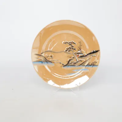 Assiette (Marron, Multicolore)