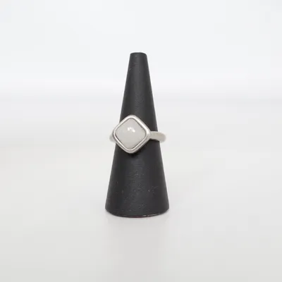 Ring (Silver, White) from Sence Unknown metal