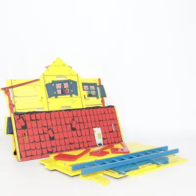 Dockskåp (Gul, Flerfärgad) från Micki