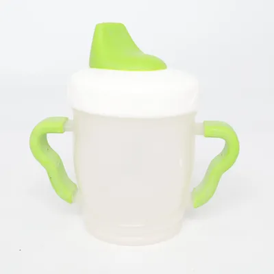 Gobelet bébé (Blanc, Vert)
