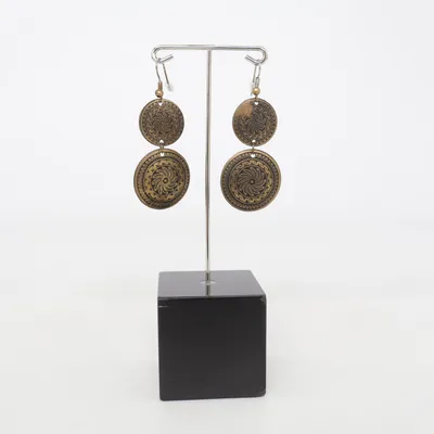 Earrings (Gold) Unknown metal