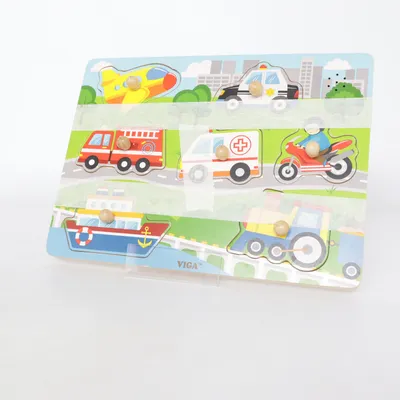 Pussel (Peg Puzzle) från Viga