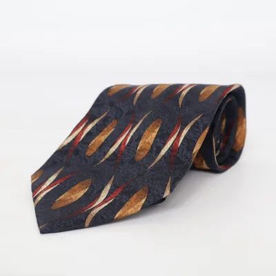Cravate (Bleu, Multicolore) de Long John Soie