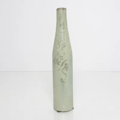 Vas (Grön, Silverfärgad)