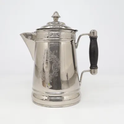 Kaffepanna (Silverfärgad)