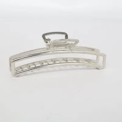 Hårklämma (Silverfärgad)