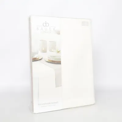 Tablecloth (White) from Bauer Cotton, Polyester