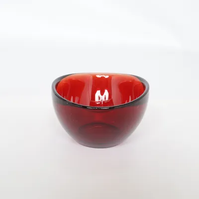 Serveringsskål (Röd, Svart) från Orrefors