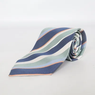 Tie (Blue, Multicolored) from Geoffrey Beene Silk