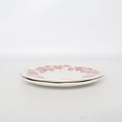 Assiette (Blanc, Rouge) de Gefle