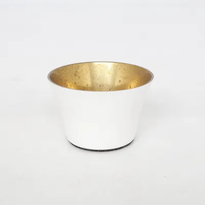 Ljuslykta (Vit, Guldfärgad) från Skultuna