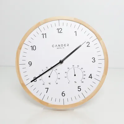 Väggklocka (Vit, Beige) från Cander Berlin